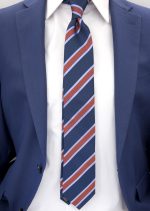 7.5cm幅 メンズビジネスネクタイ｜スタイリッシュ - 画像 (7)