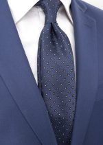 7.5cm幅 メンズビジネスネクタイ｜スタイリッシュ - 画像 (2)