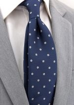 7.5cm幅 メンズビジネスネクタイ｜スタイリッシュ - 画像 (2)